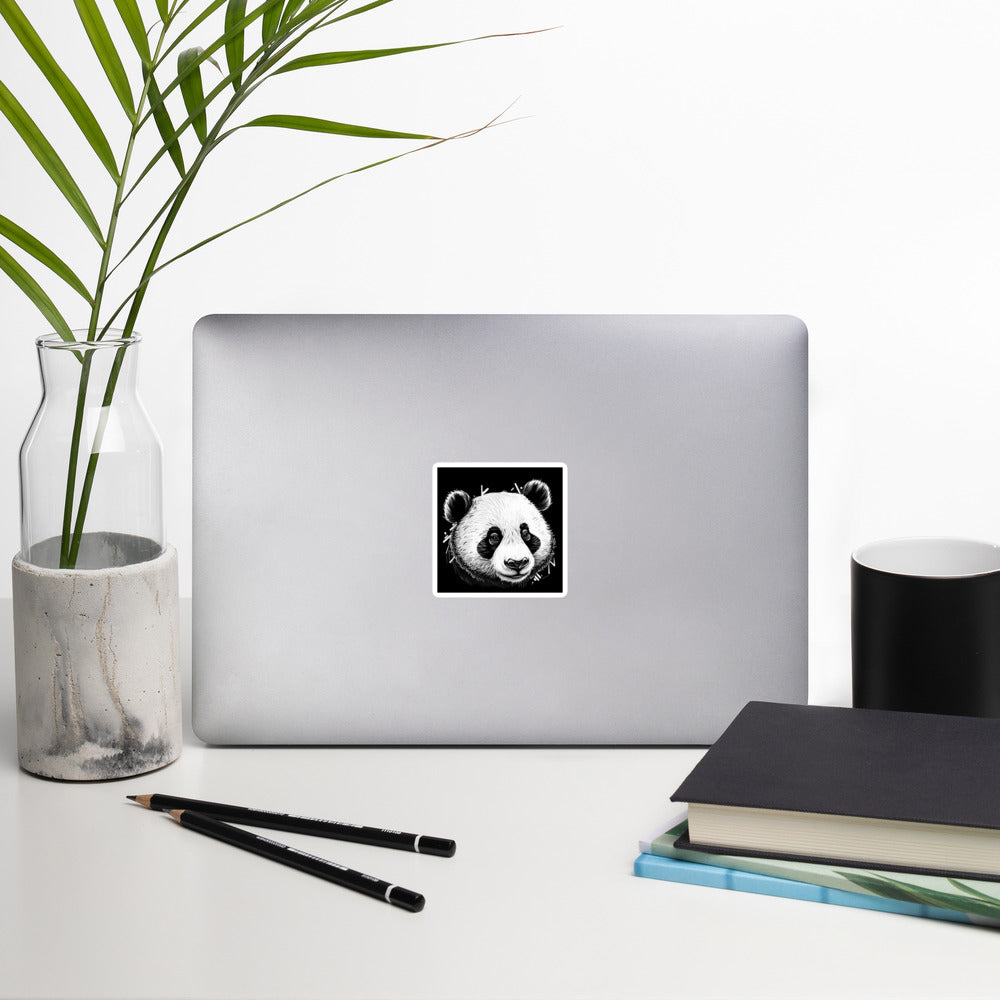 Precious Panda Bubble-Free Stickers