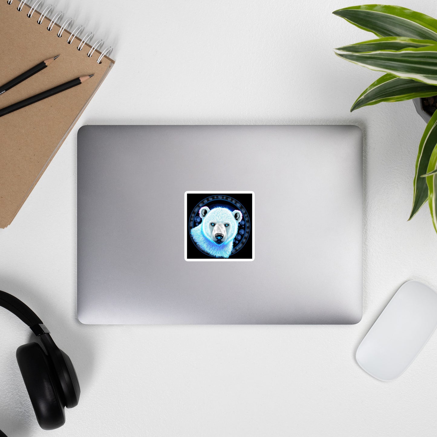 Polar Bear Bubble-Free Stickers