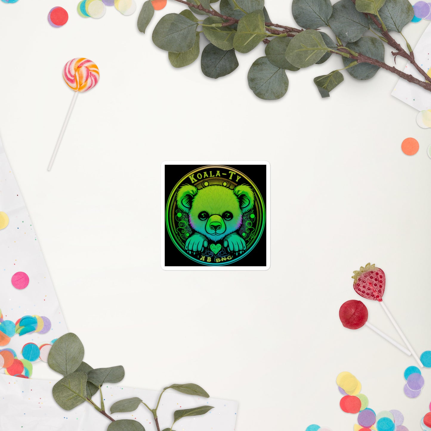 "Koala-Ty" Bubble-Free Stickers