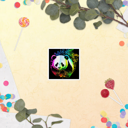 Popping Panda Bubble-Free Stickers