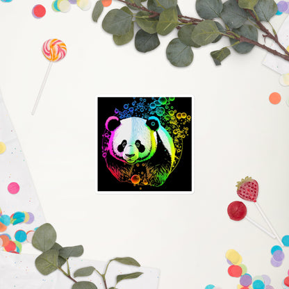 Popping Panda Bubble-Free Stickers