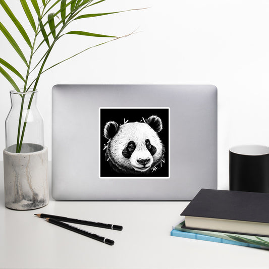 Precious Panda Bubble-Free Stickers