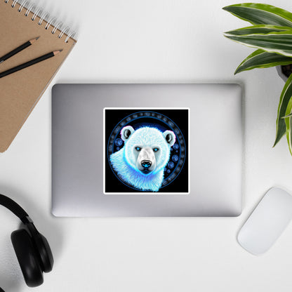 Polar Bear Bubble-Free Stickers