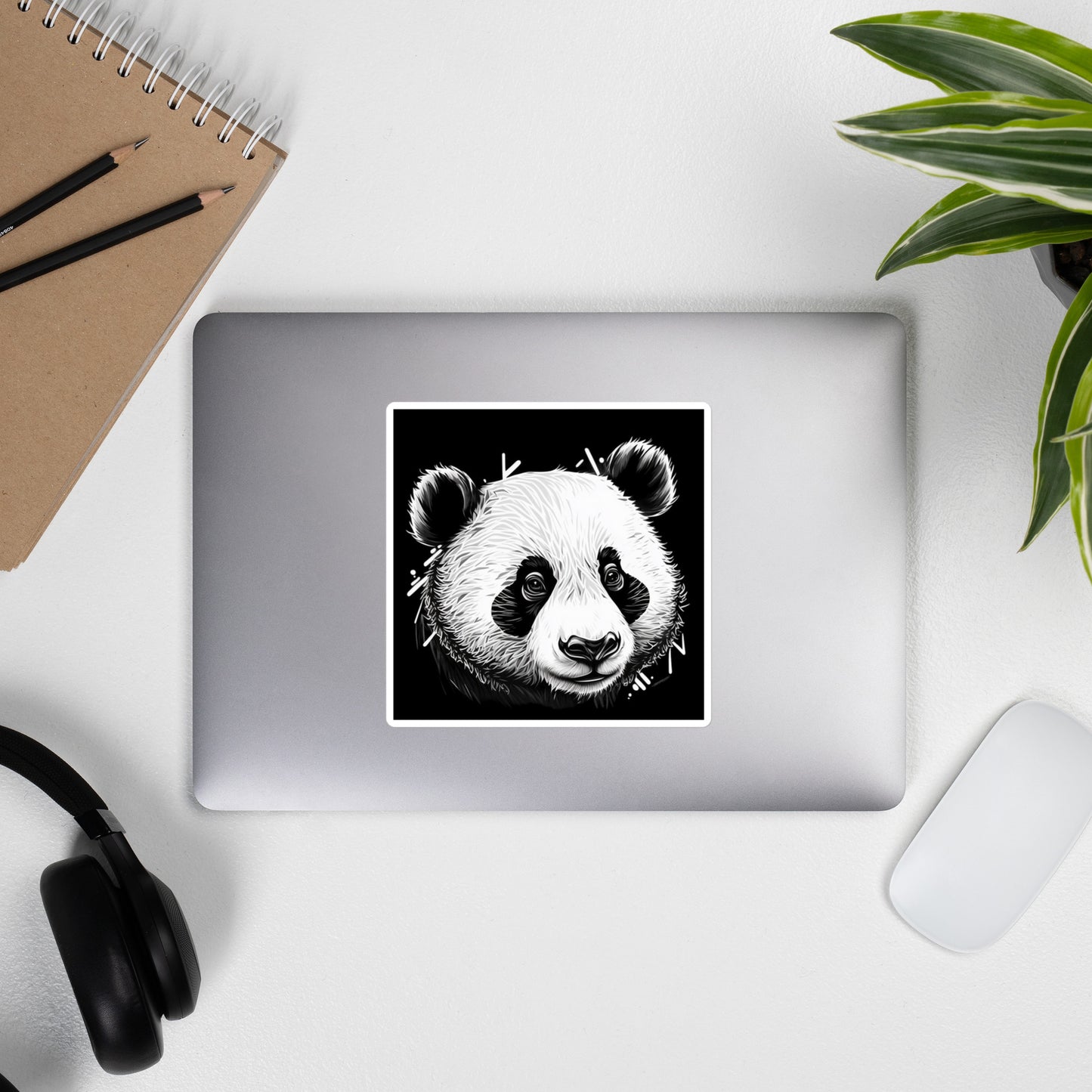 Precious Panda Bubble-Free Stickers