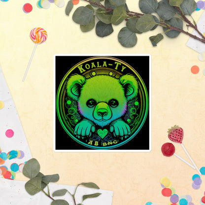 "Koala-Ty" Bubble-Free Stickers