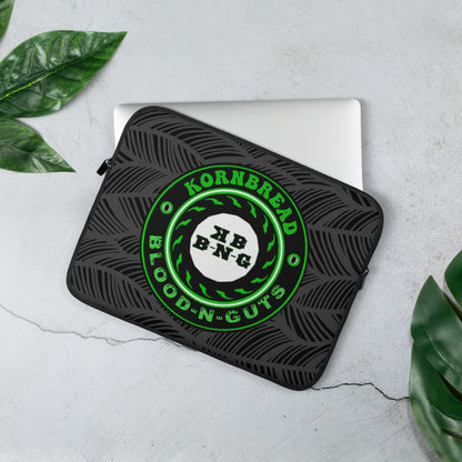 KBBNG Badge Laptop Sleeve (Dark Breeze)