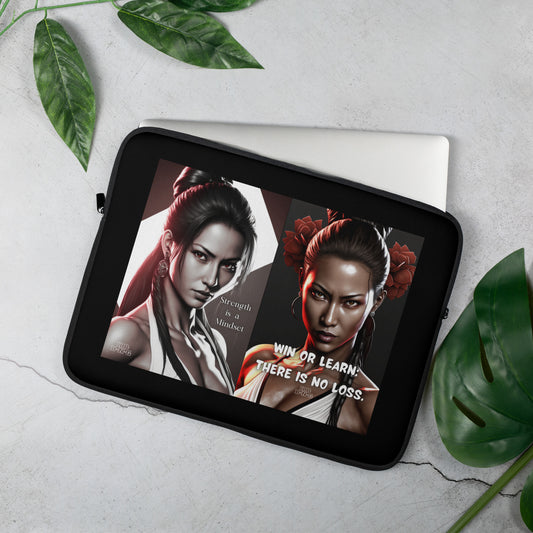 "Strength" and "Loss" Laptop Sleeve