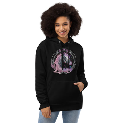 Cotton Candy Horse Premium Eco Hoodie