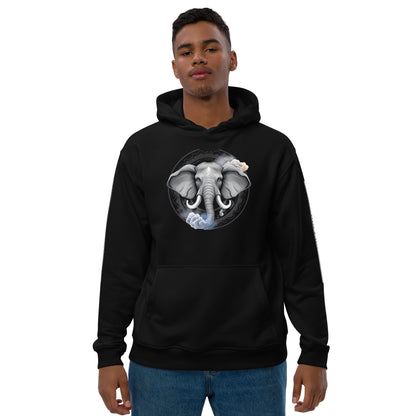 Elephant Storm Premium Eco Hoodie