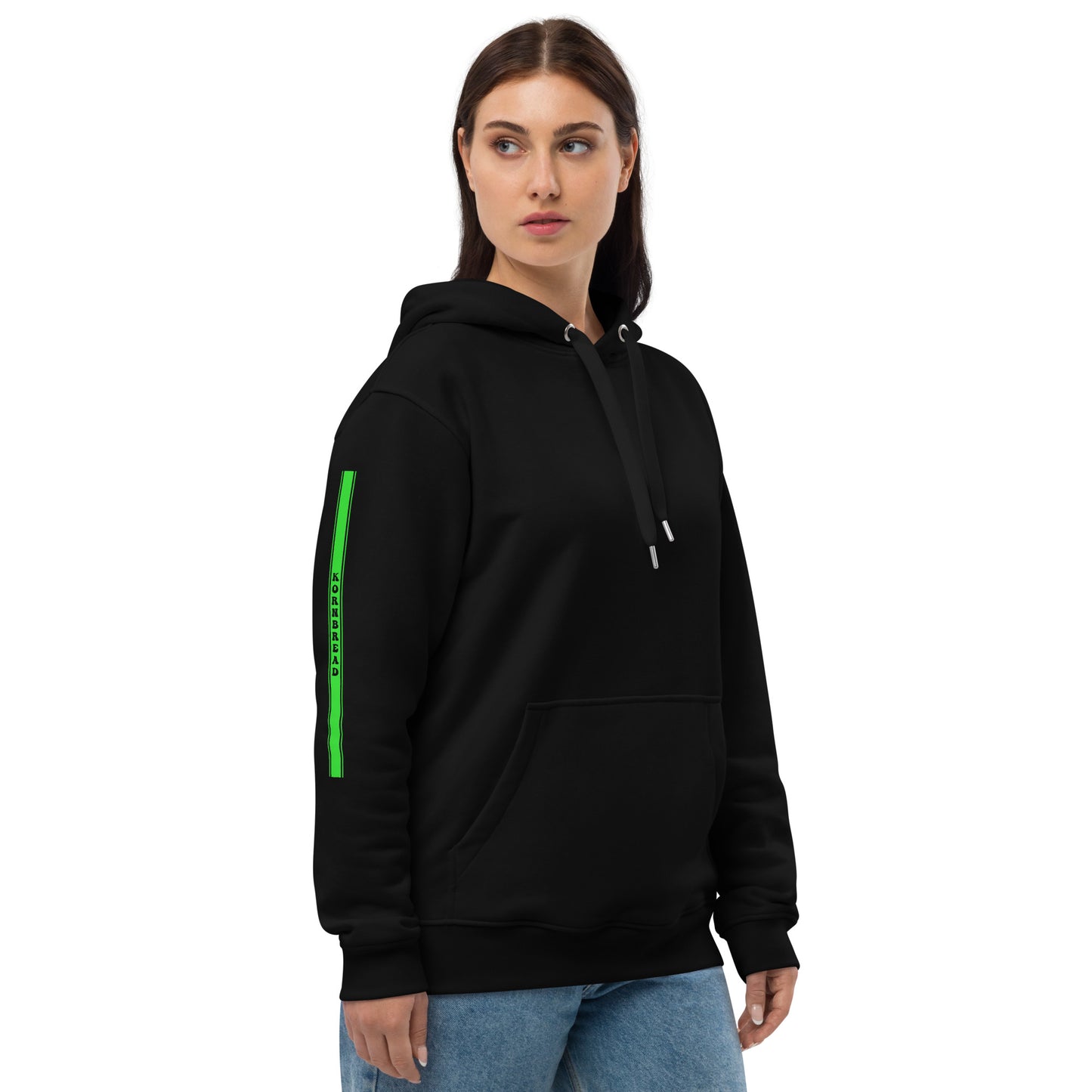 KBBNG Green Stripe Premium Eco Hoodie