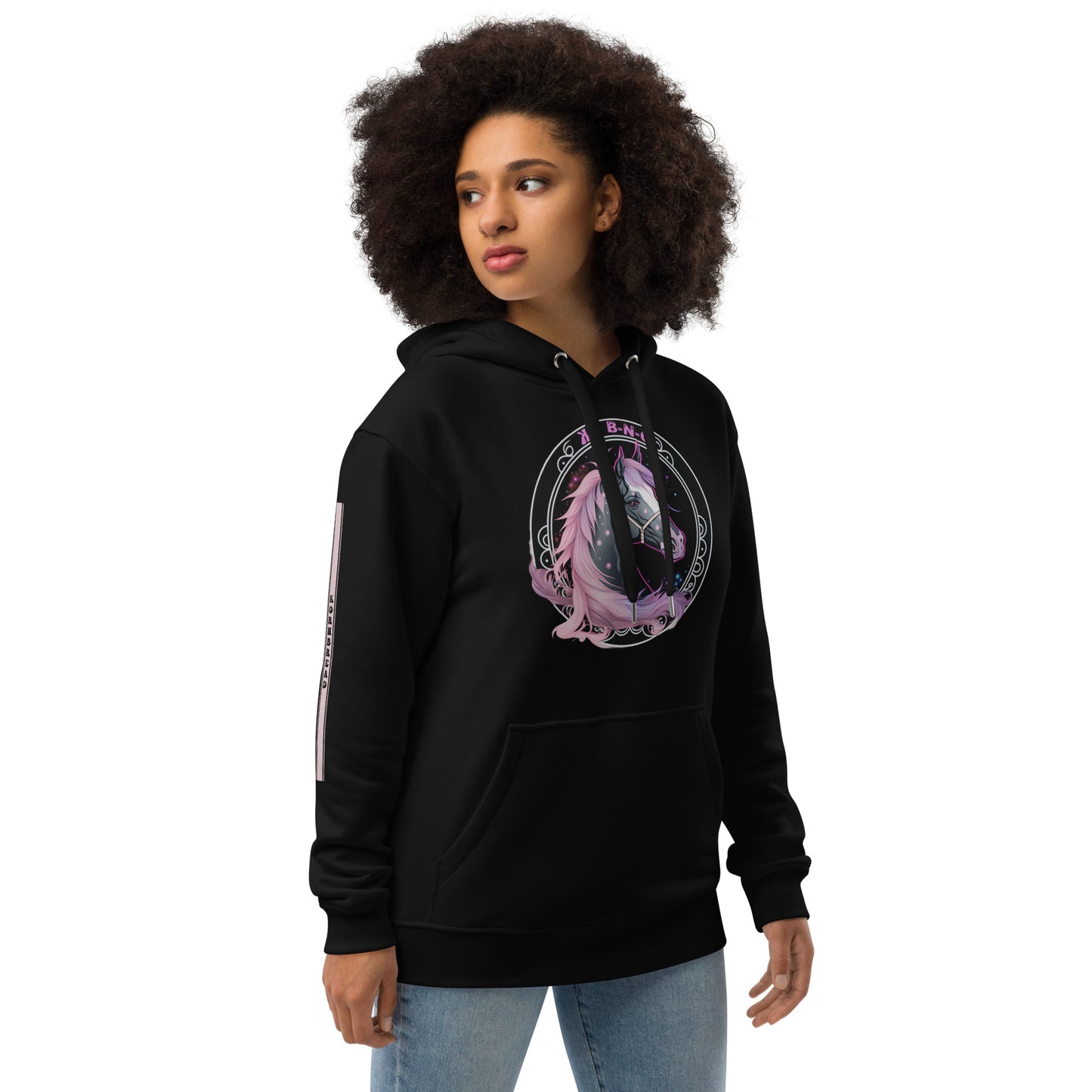 Cotton Candy Horse Premium Eco Hoodie