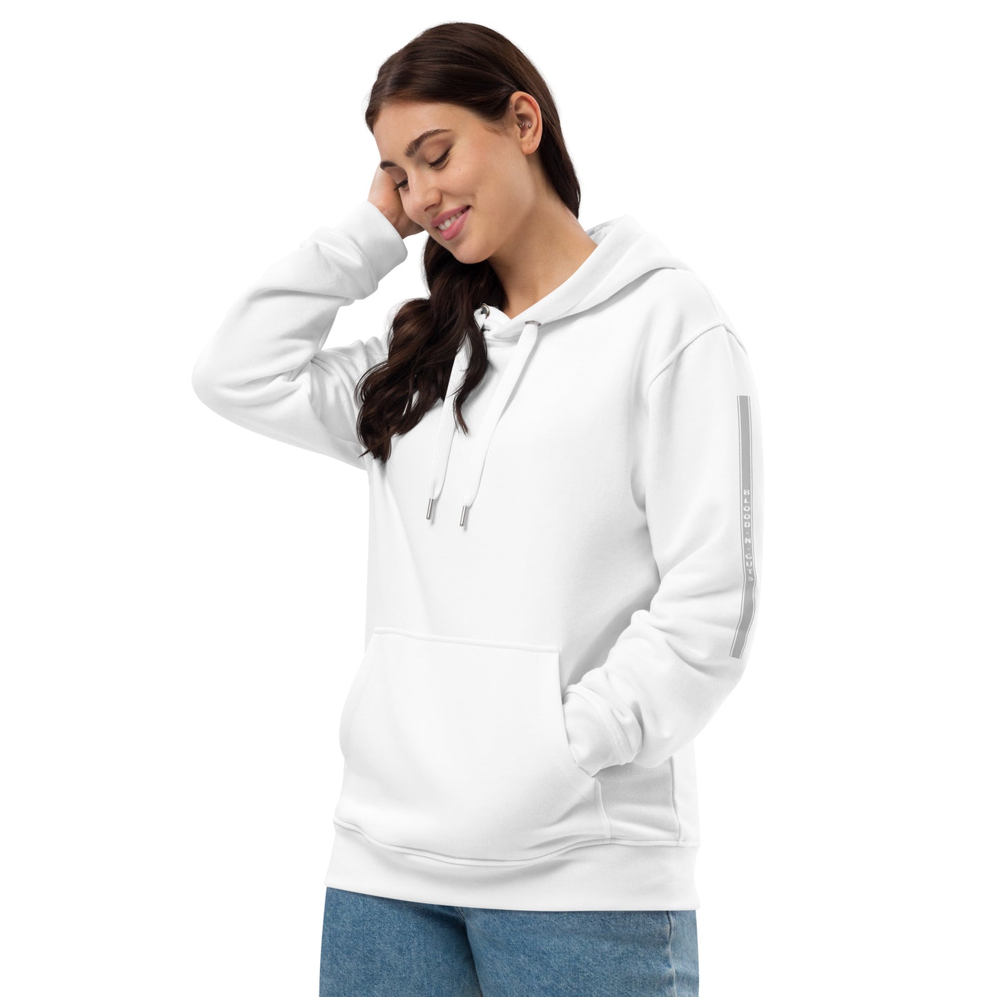 KBBNG Silver Stripe Premium Eco Hoodie