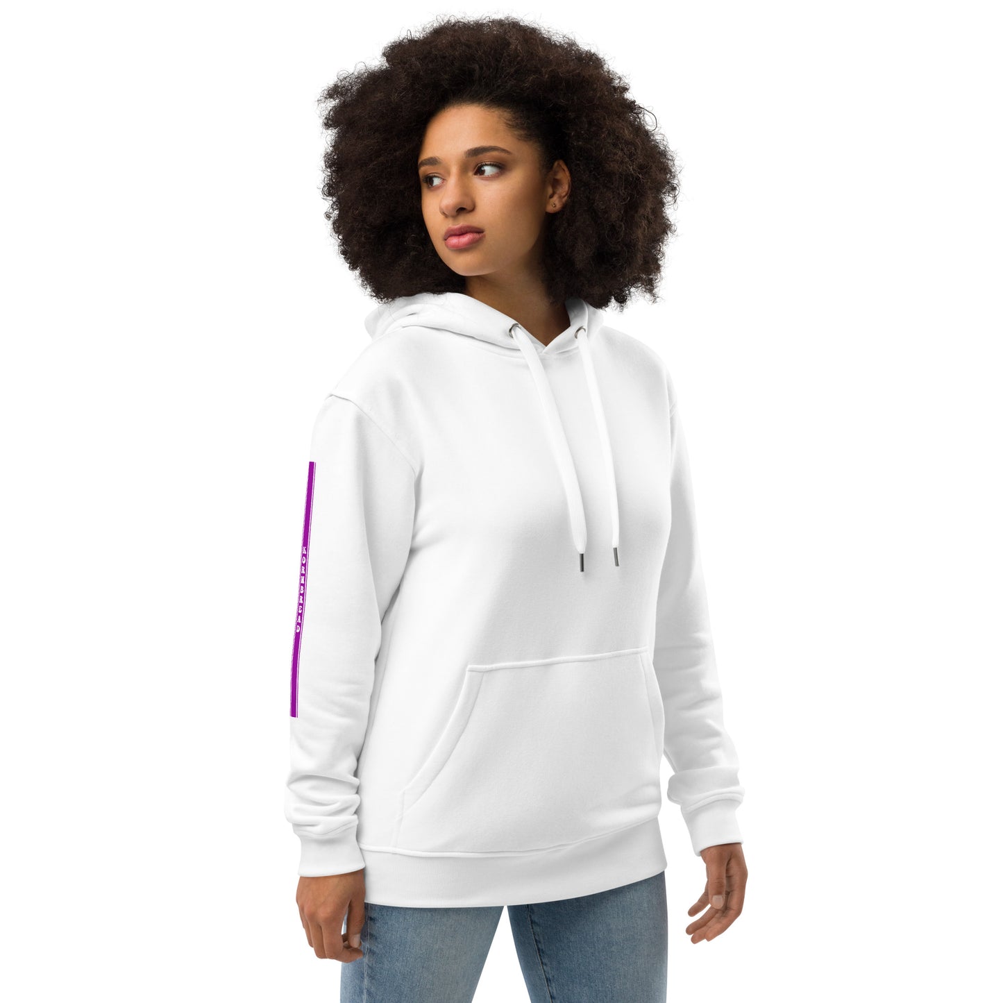 KBBNG Purple Stripe Premium Eco Hoodie