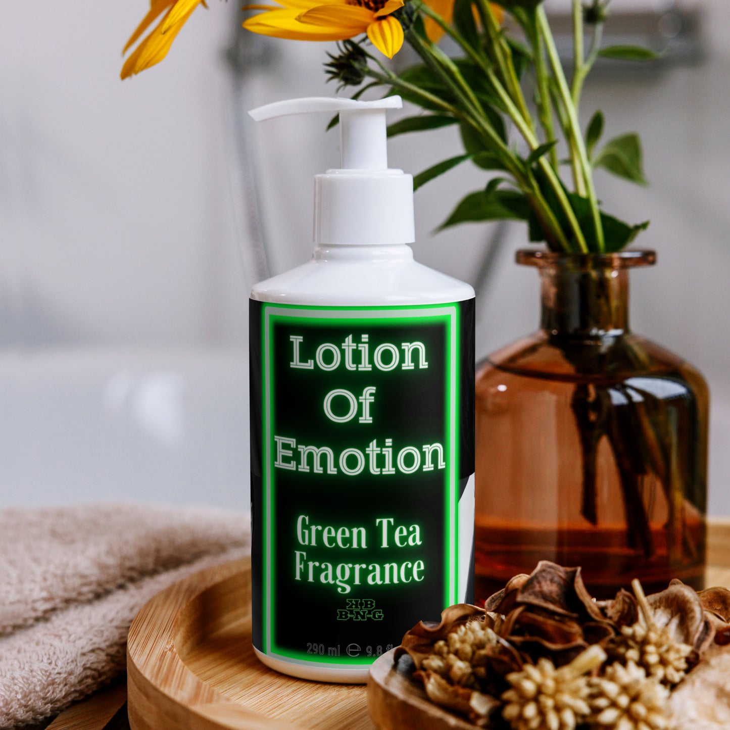 "Lotion Of Emotion" Hand & Body Lotion (Green Tea)