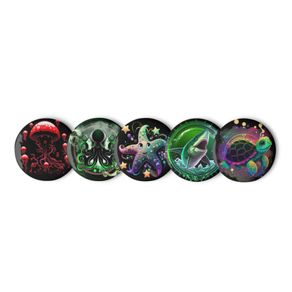 KBBNG Variety Pin Button Set #4