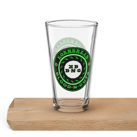 KBBNG Badge Pint Glass (Clear)