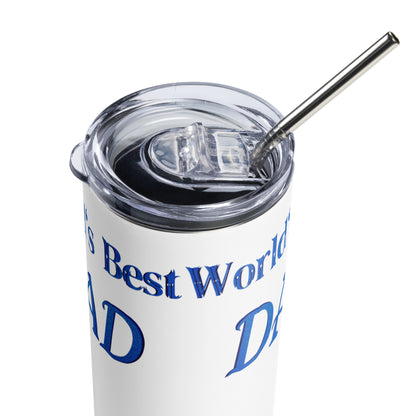 "World's Best Dad" Stainless Steel Tumbler