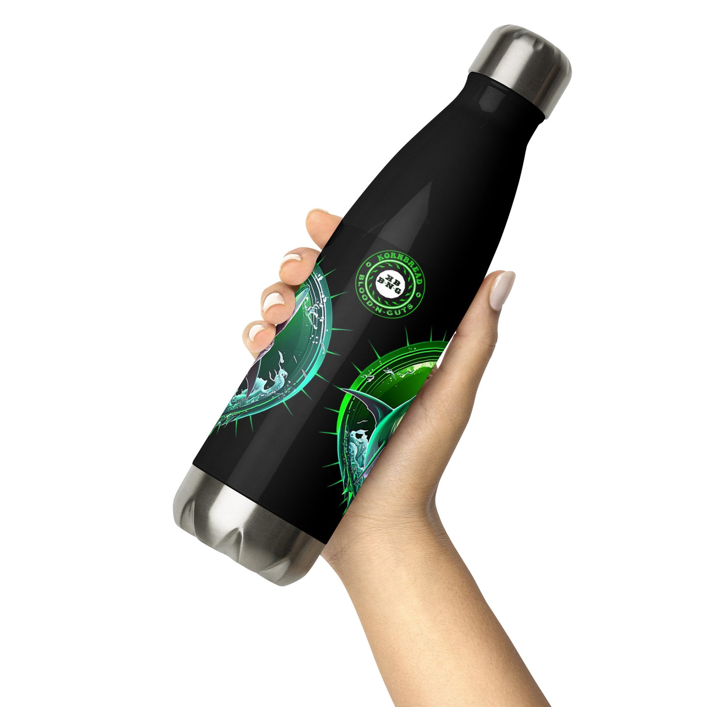 Seditious Shark Stainless Steel Water Bottle