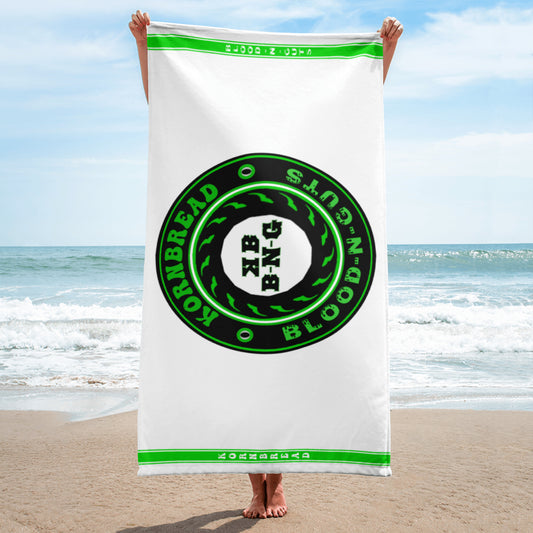 KBBNG Badge White Towel