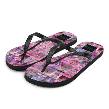 Pink Diamond Flip-Flops