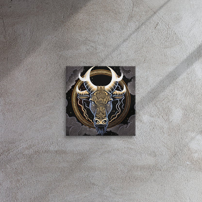 Thunder Taurus Thin Canvas
