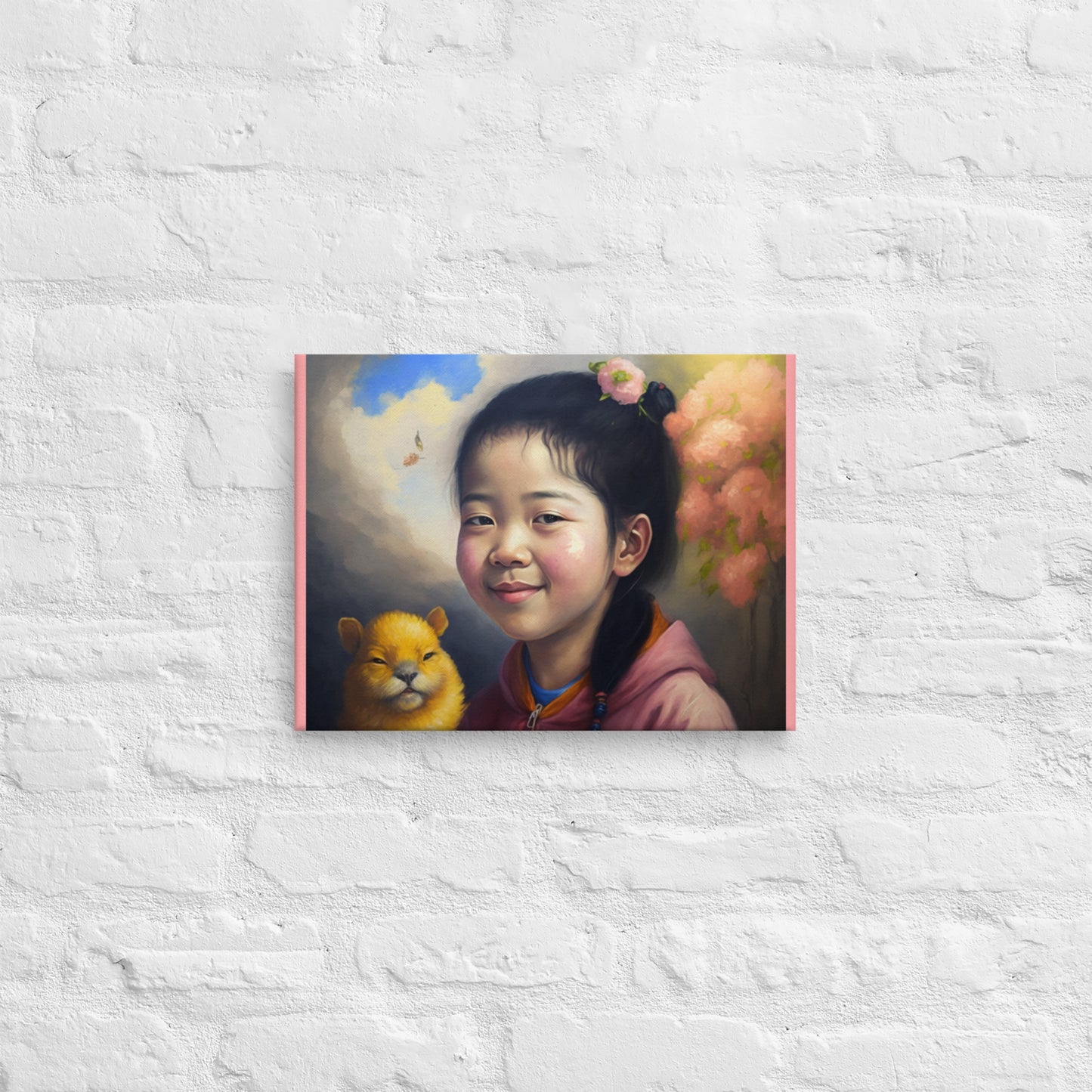 "Happiness" Thin Canvas