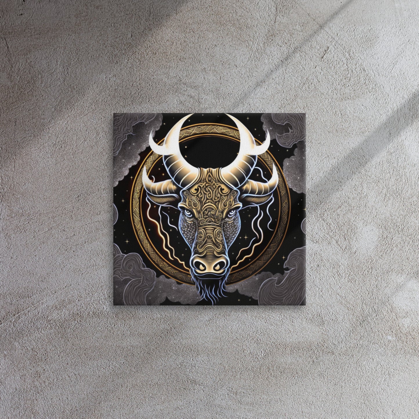 Thunder Taurus Thin Canvas