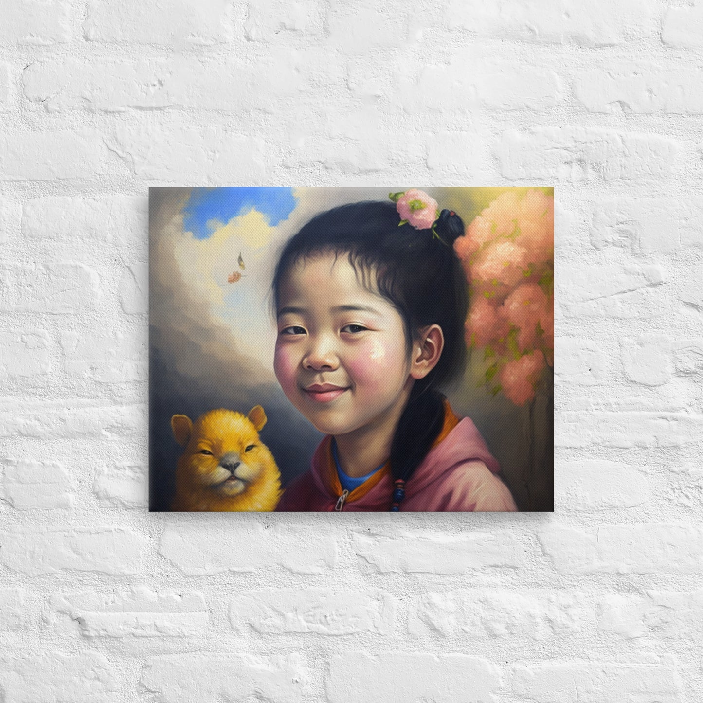 "Happiness" Thin Canvas