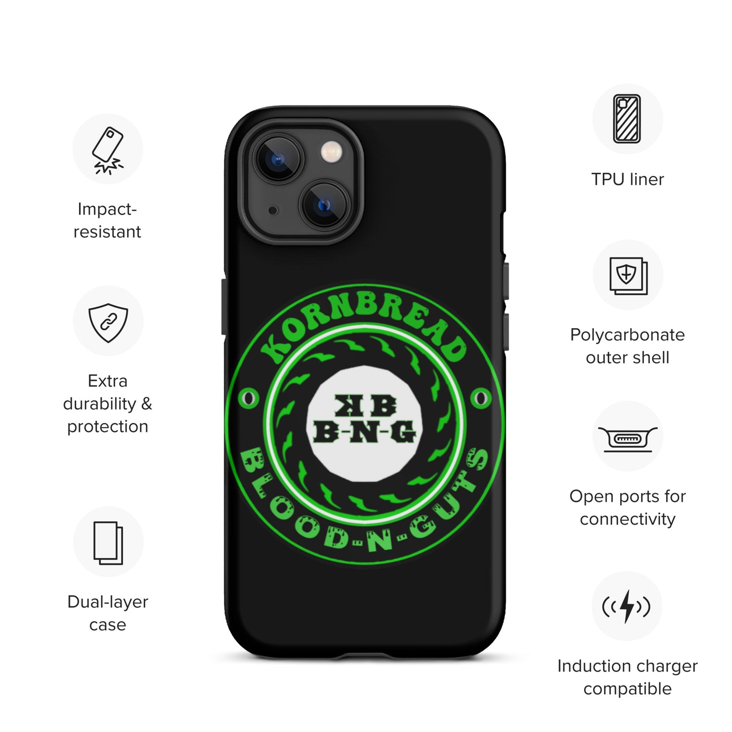 KBBNG Badge Tough iPhone Case
