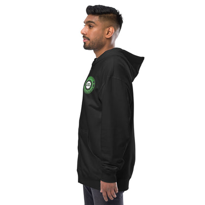 KBBNG Badge Fleece Zip Up Hoodie