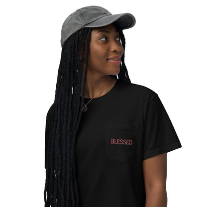 "Blessed" Pocket T-Shirt