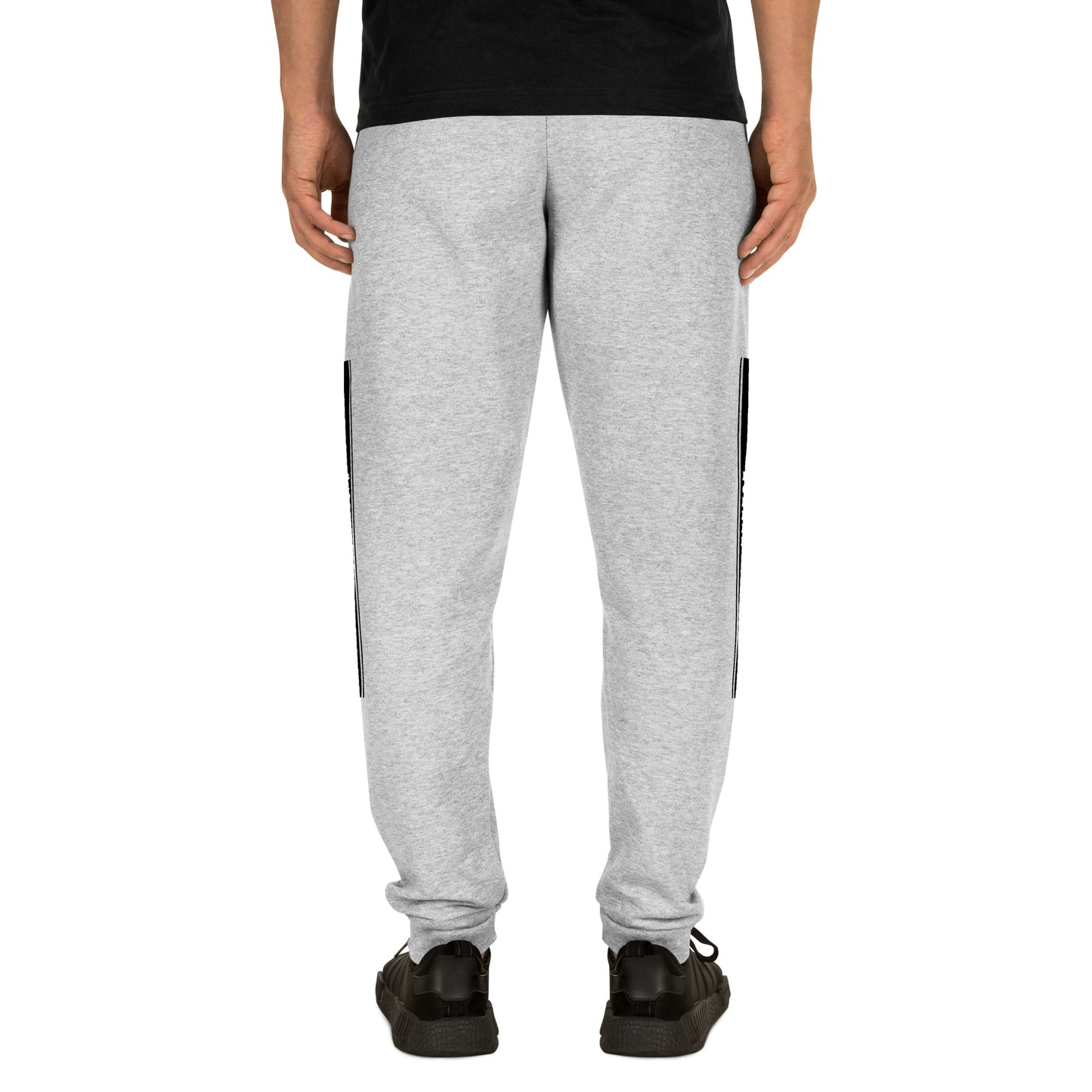 Grey KBBNG Stripe Joggers (Black)