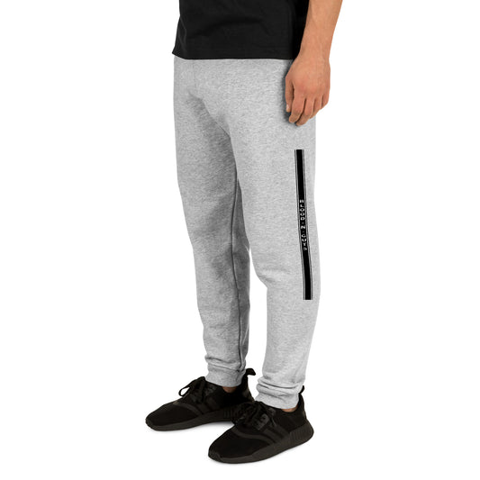 Grey KBBNG Stripe Joggers (Black)