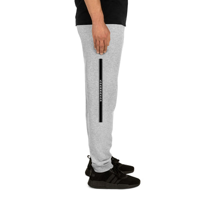 Grey KBBNG Stripe Joggers (Black)