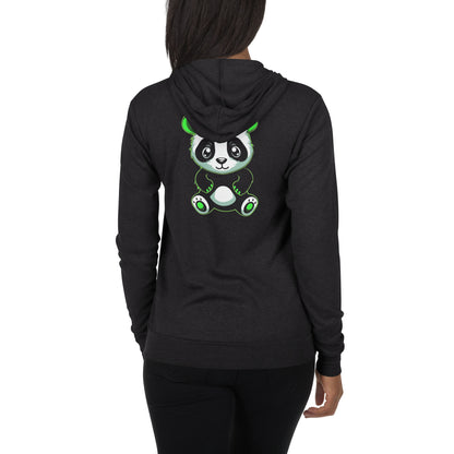 KBBNG Panda Zip Hoodie (Light)