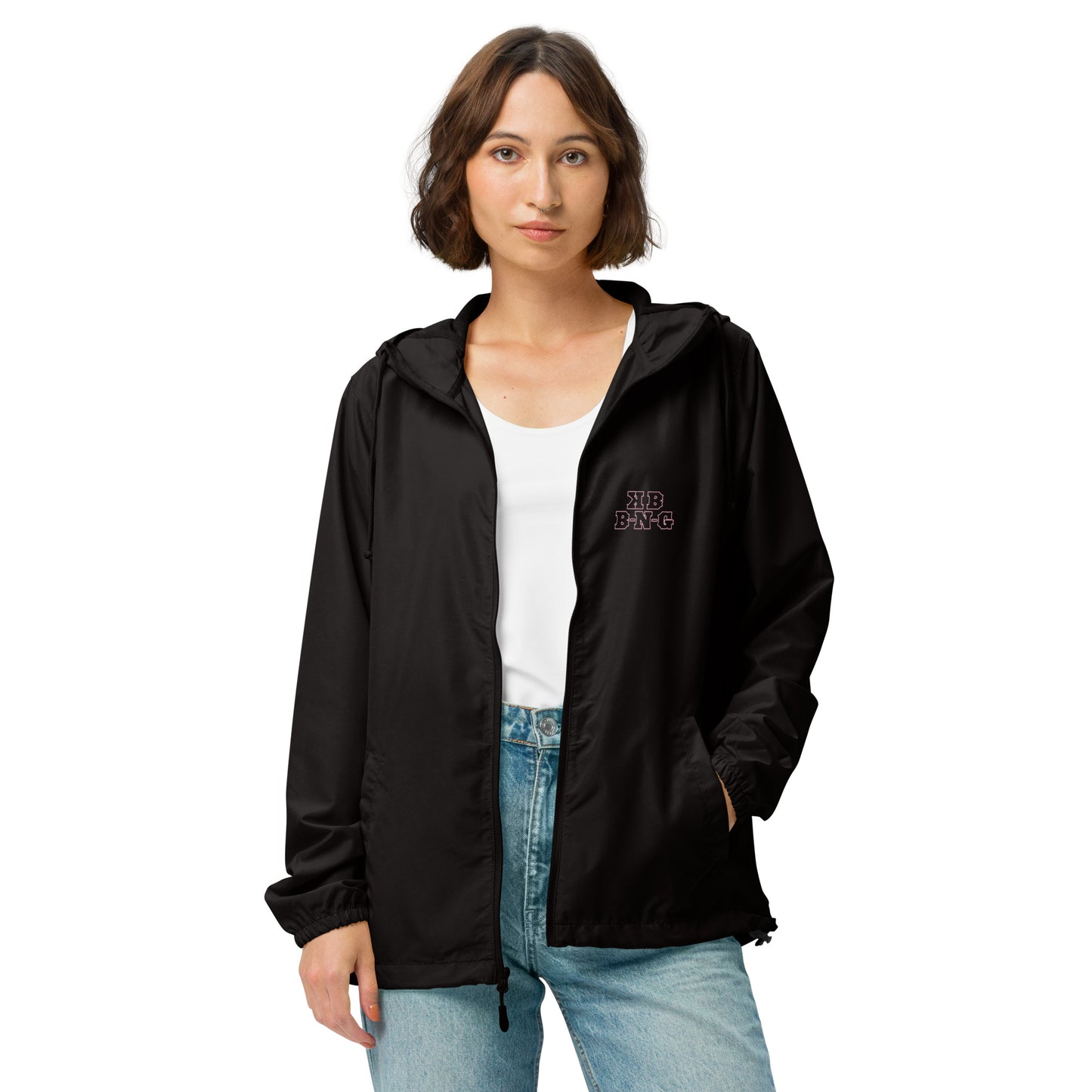 Cotton Candy Horse Zip Up Windbreaker