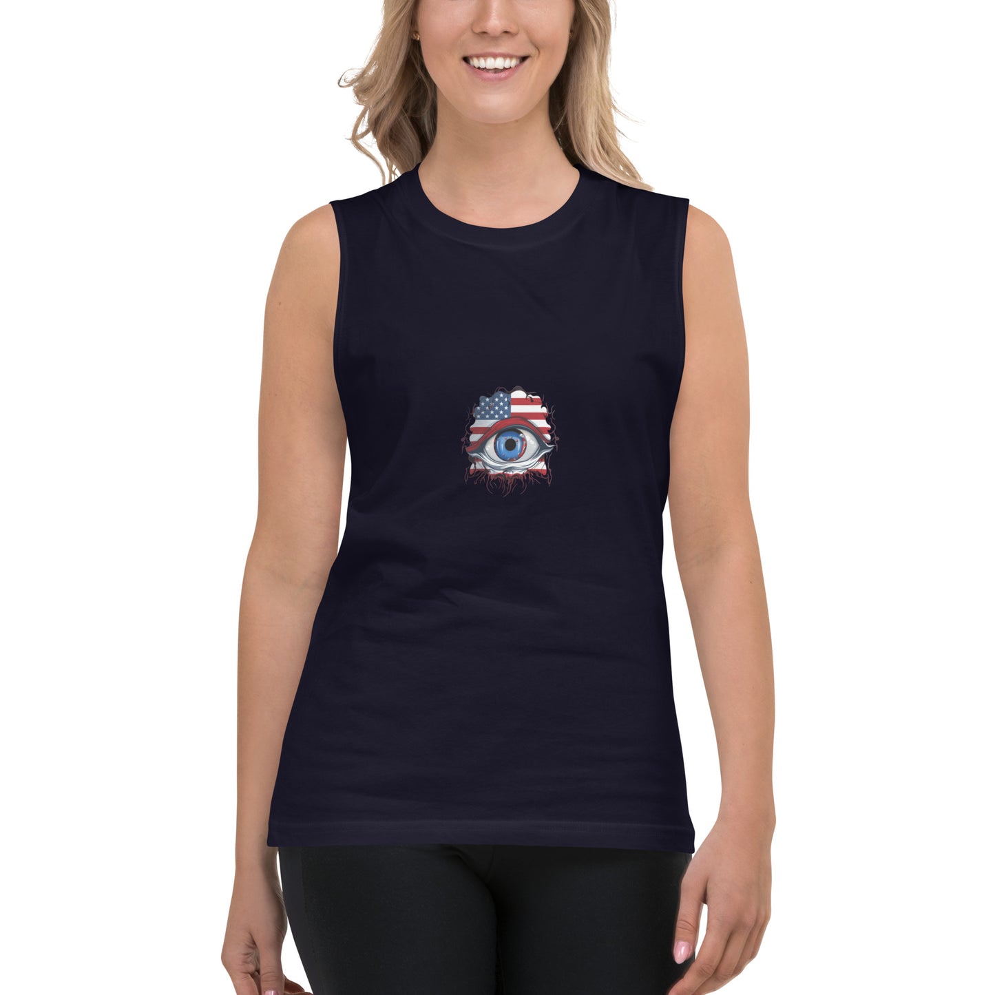 "Who's Watching You?" Muscle Shirt