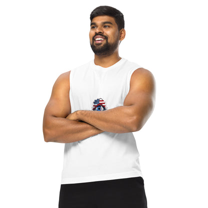 "Who's Watching You?" Muscle Shirt