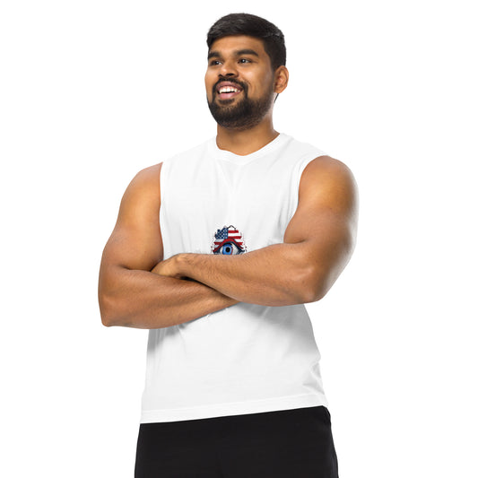 "Who's Watching You?" Muscle Shirt