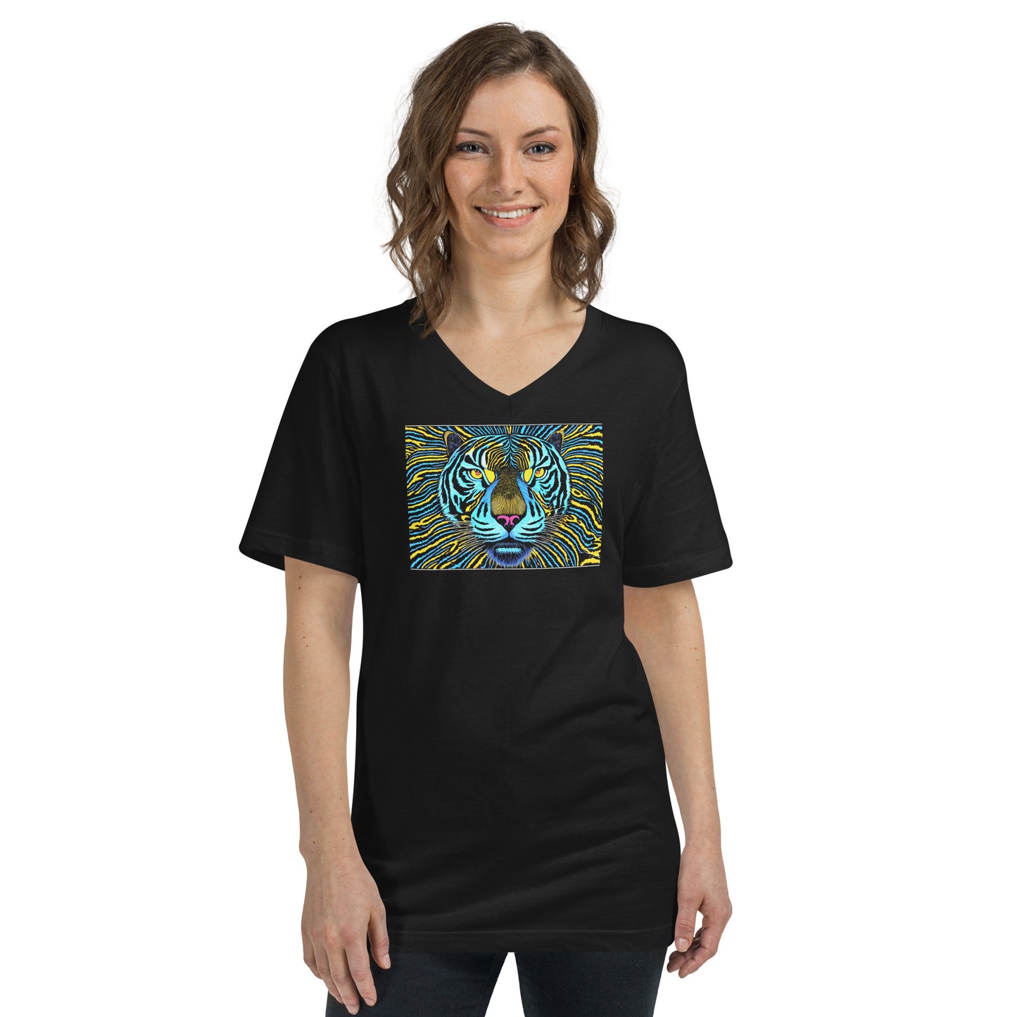 Tigress V-Neck T-Shirt