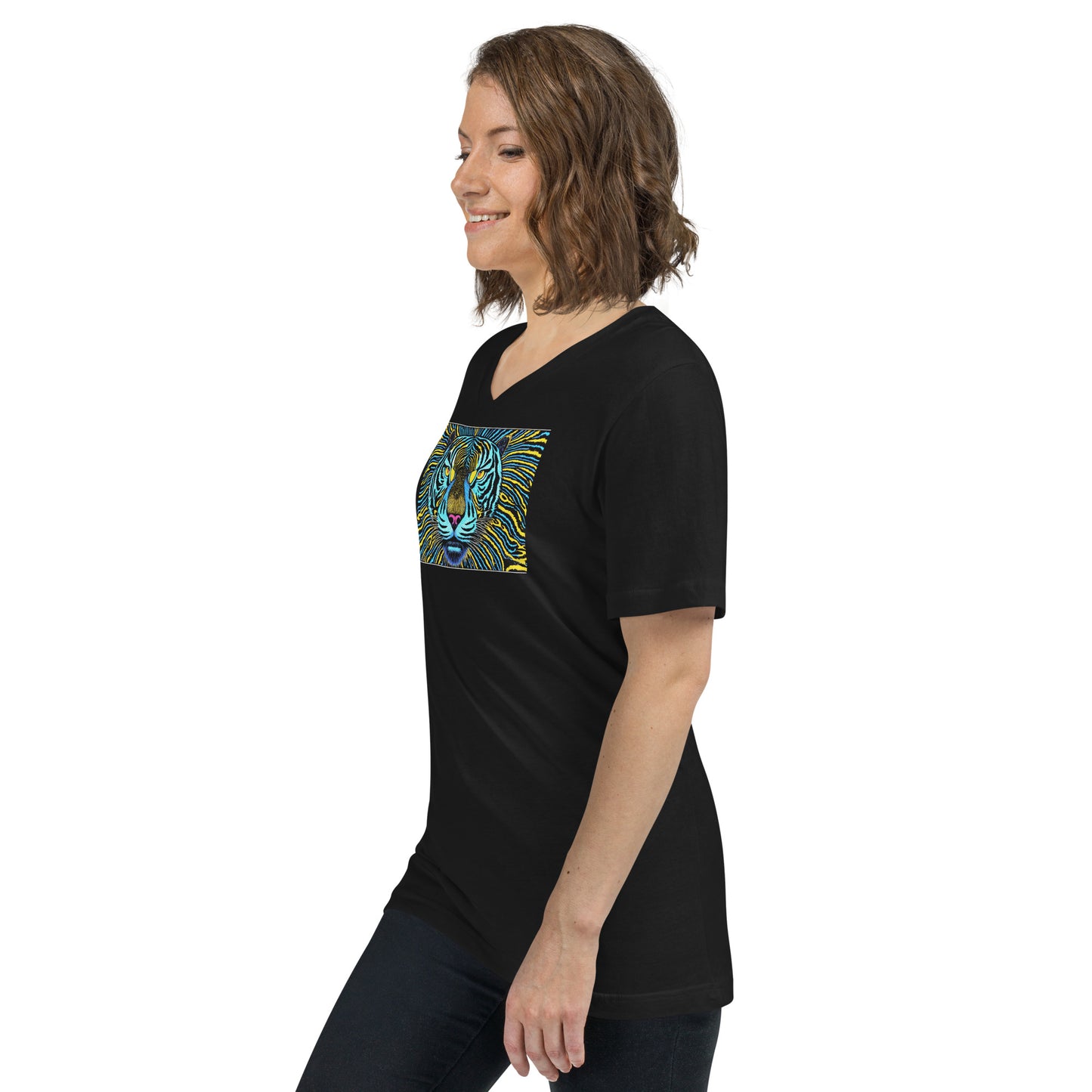 Tigress V-Neck T-Shirt