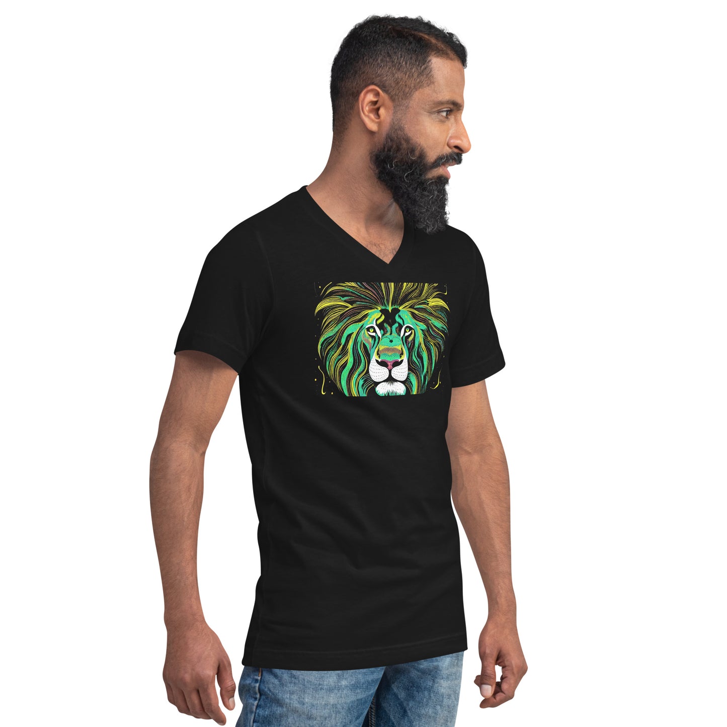 "Are You Lion?" V-Neck T-Shirt