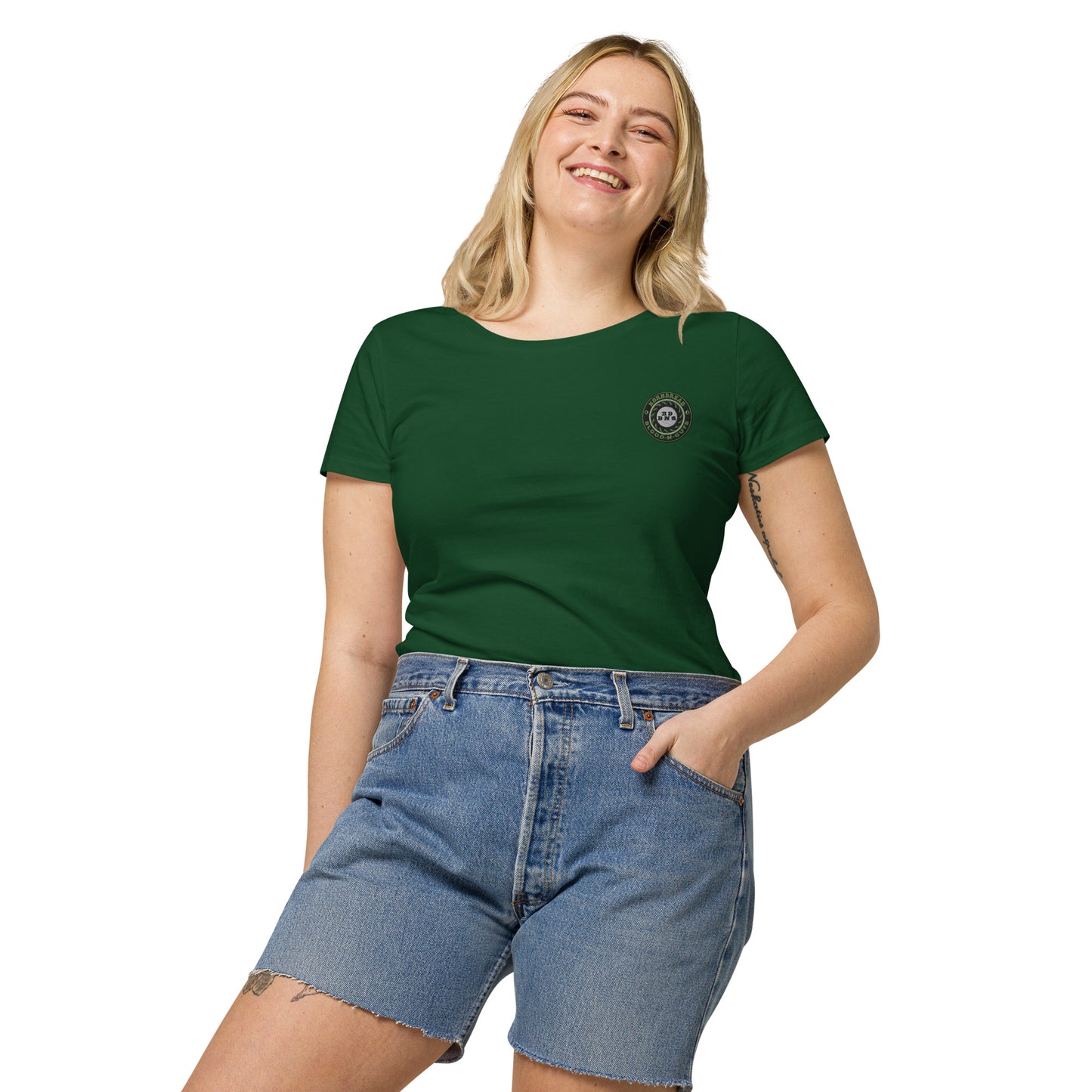 KBBNG Embroidered Badge+ Women’s Organic T-Shirt