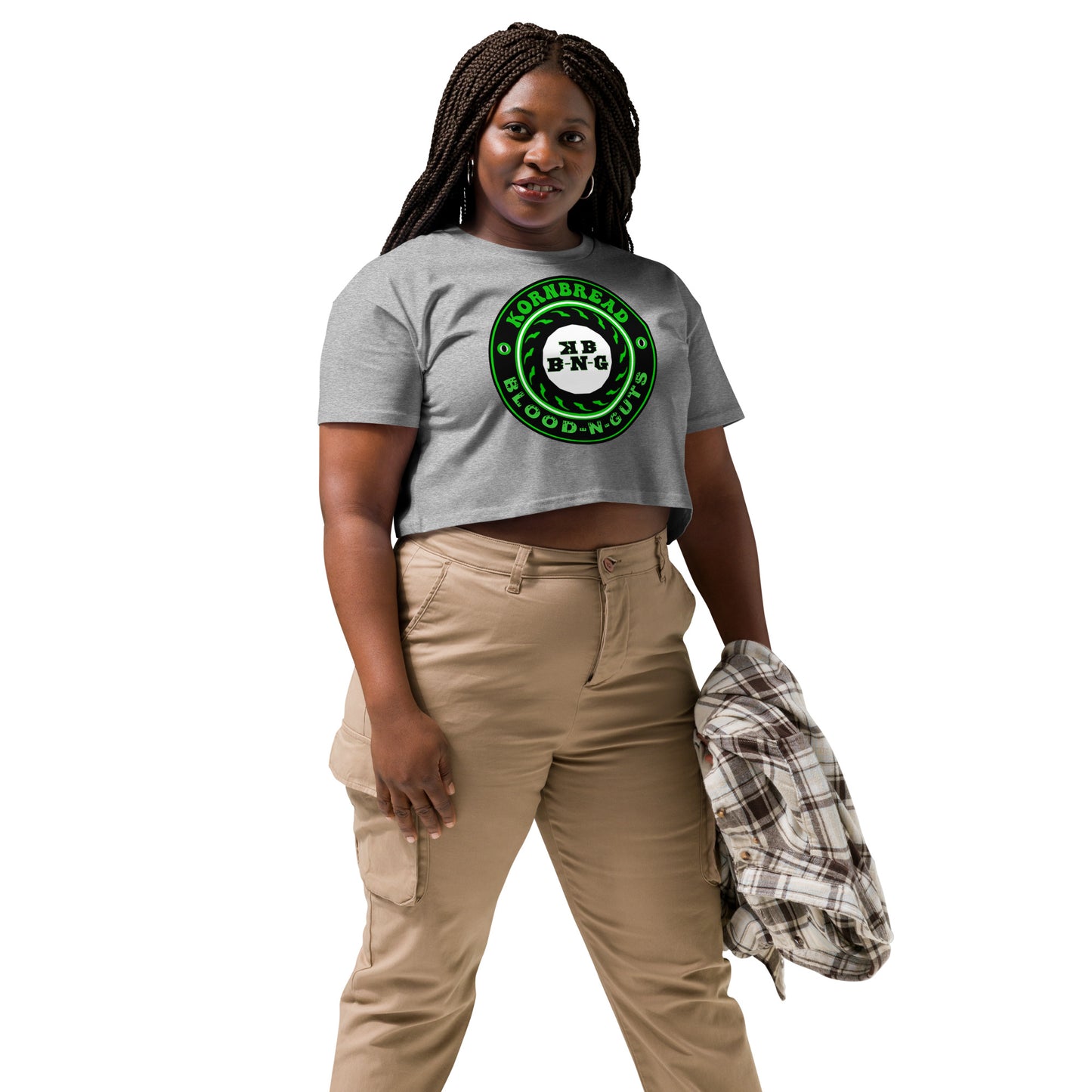 KBBNG Badge Women’s Crop Top