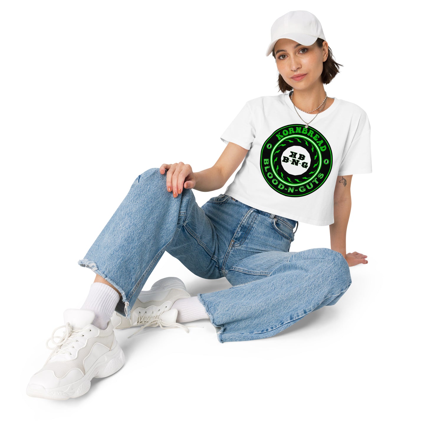 KBBNG Badge Women’s Crop Top