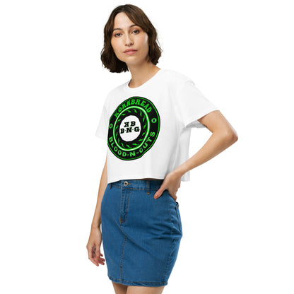 KBBNG Badge Women’s Crop Top