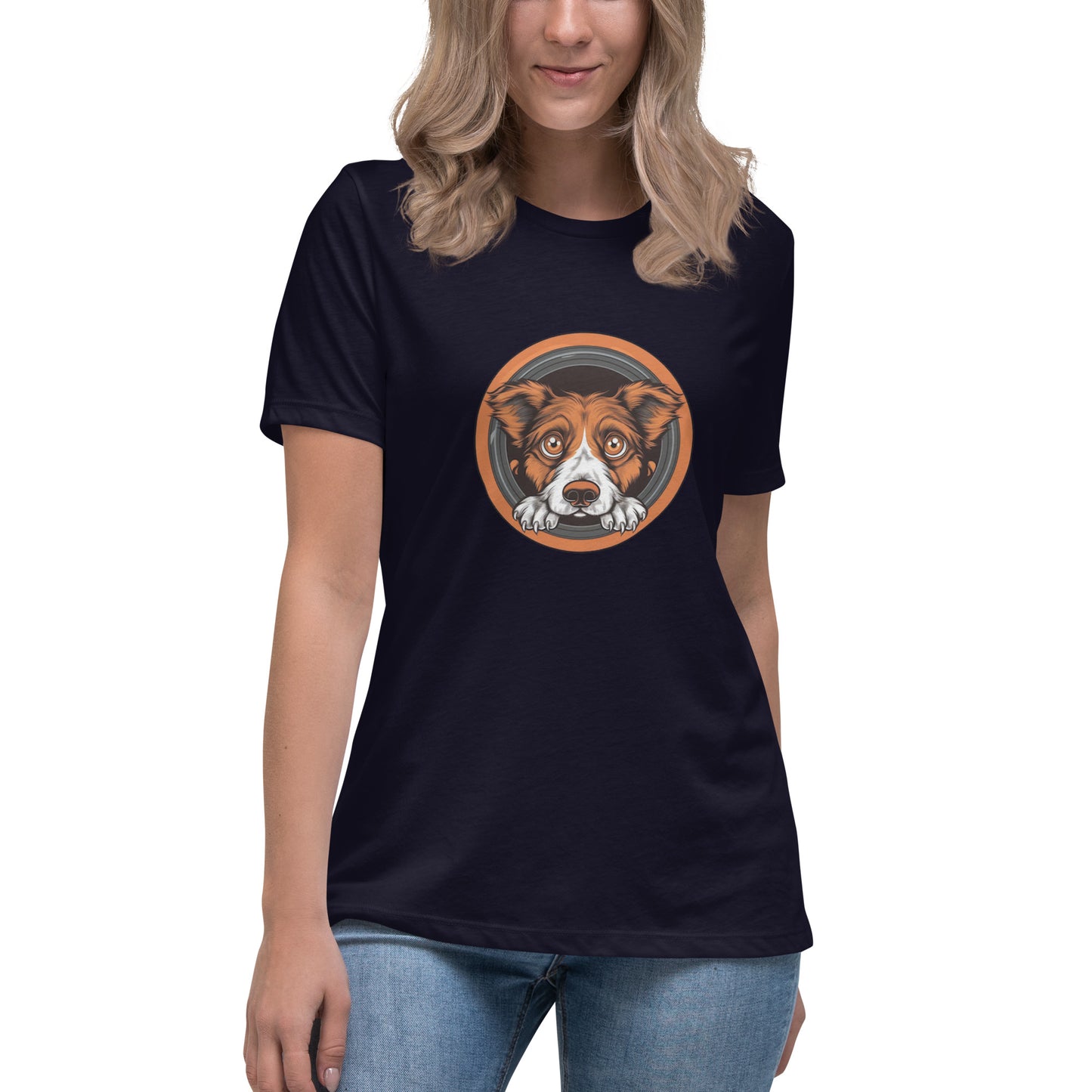 Shy Dog Women's Relaxed T-Shirt